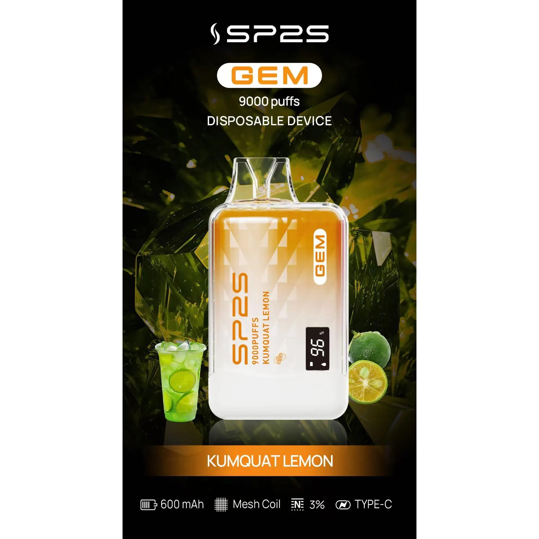 <p><strong>SP2S 9000口<br />
拋棄式/一次性</strong></p>